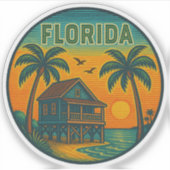 Florida Staat Vinyl Sticker (Vorderseite)