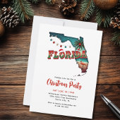 Florida Staat Weihnachtsfeier Einladung
