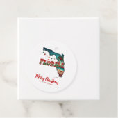 Florida Staaten Holiday Karte Geschenkanhänger (Beispiel)