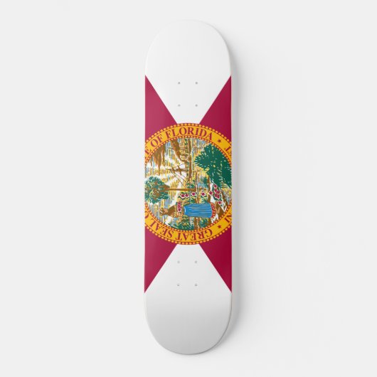 Florida-Staats-Flagge Skateboard (Vorderseite)
