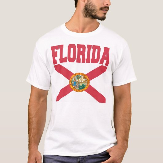 Florida-Staats-Flaggen-T - Shirts (Vorderseite)
