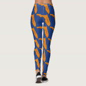 "Florida" Staats-Form-Leggings Leggings (Rückseite)