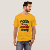 Florida-Staats-Motto ~ Amerikas Wang T-Shirt (Vorne ganz)