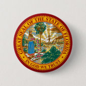 FLORIDA-STAATS-SIEGEL BUTTON (Vorderseite)