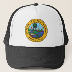 Florida-Staats-Siegel Truckerkappe