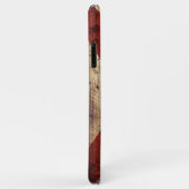 Florida Staatsflagge auf Altholzkörner Case-Mate iPhone Hülle (Hinten/Rechts)