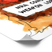 Florida Stand your Ground Laws Besuch Hell Funny P Poster (Ecke)