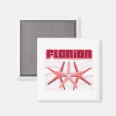 Florida Starfish Magnet (Vorderseite/Rückseite)