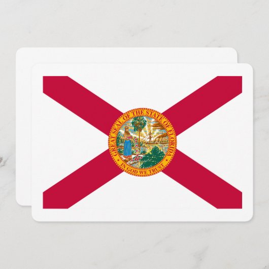 Florida State Flag Design (Vorne/Hinten)