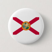 Florida State Flag Design Button (Vorderseite)