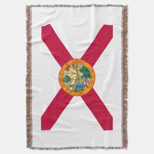 Florida State Flag Design Decke (Vorderseite Vertikal)