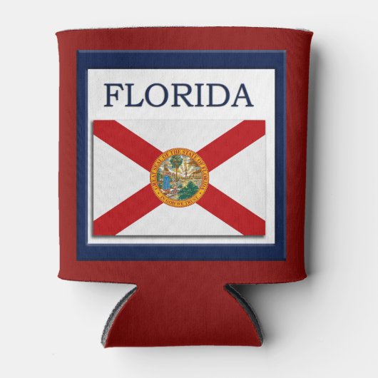 Florida State Flag Design Dosenkühler (Vorderseite)