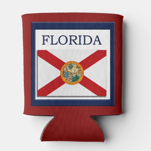 Florida State Flag Design Dosenkühler (Rückseite)
