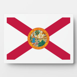 Florida State Flag Design Fotoplatte