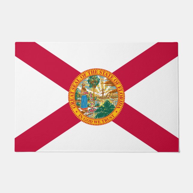 Florida State Flag Design Fußmatte (Vorderseite)