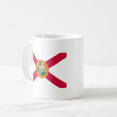 Florida State Flag Design Kaffeetasse (Vorderseite Links)