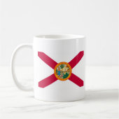 Florida State Flag Design Kaffeetasse (Links)