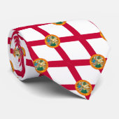 Florida State Flag Design Krawatte (Gerollt)