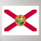 Florida State Flag Design Poster (Vorne)