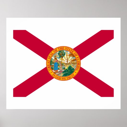 Florida State Flag Design Poster (Vorne)