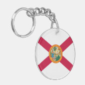 Florida State Flag Design Schlüsselanhänger (Vorderseite links)