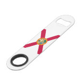 Florida State Flag Design Speed Flaschenöffner (Vorderseite Schrägansicht)