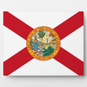 Florida State Flag Plaque Fotoplatte (Vorderseite)