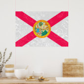 Florida State Flag Poster (Küche)