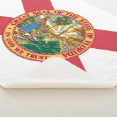 Florida State Flag Print Patriotic Sherpadecke (3/4)