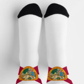 Florida State Flag Proud Floridian Fun Socken (Oben)