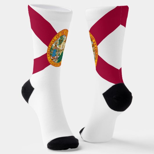Florida State Flag Proud Floridian Fun Socken (Gewinkelt)