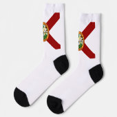 Florida State flag Socken (Linkes Detail)