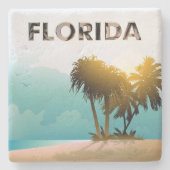 Florida Steinuntersetzer (Vorderseite)