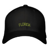 Florida-StickHat Bestickte Kappe (Vorderseite)