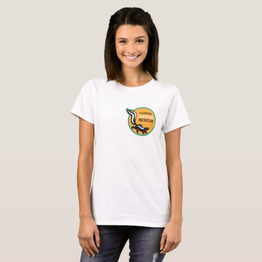 Florida-Stinktier-Rettungs-Shirt T-Shirt (Vorne ganz)