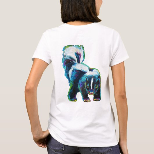 Florida-Stinktier-Rettungs-Shirt T-Shirt (Rückseite)