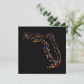 Florida Stolz Einladung (Stehend Vorderseite)