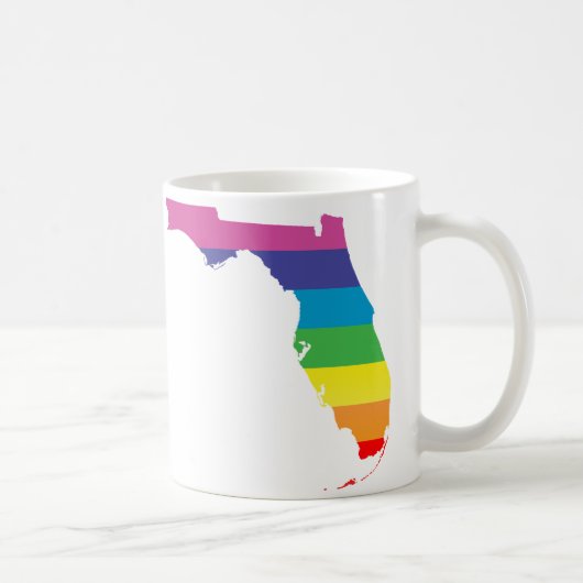 Florida-Stolz. gestreift Kaffeetasse (Rechts)