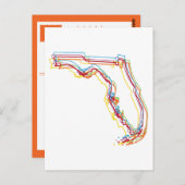 Florida Stolz Postkarte (Vorne/Hinten)