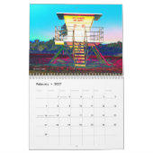 Florida-Strand-Bild-Fotos Kalender (Feb 2027)