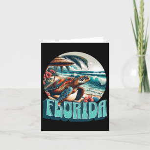 Florida Strand Surfen Surfen Ozean Vintage USA Flo Karte