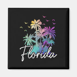Florida Strand Vintage Miami Tampa Palmen Urlaub Magnet