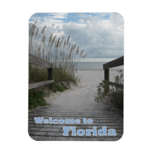 Florida-Strand-Weg Magnet