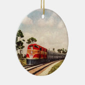 Florida Streamliner Keramik Ornament (Rechts)