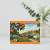 Florida Streamliner Postkarte (Stehend Vorderseite)