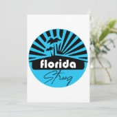 Florida Strong Classic Einladung (Stehend Vorderseite)