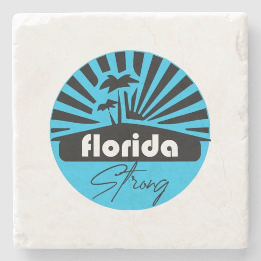 Florida Strong Classic Steinuntersetzer (Vorderseite)