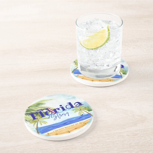 Florida Strong Getränkeuntersetzer (Seite)