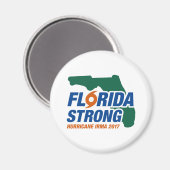 Florida Strong Hurrikan Irma Magnet (Vorderseite/Rückseite)