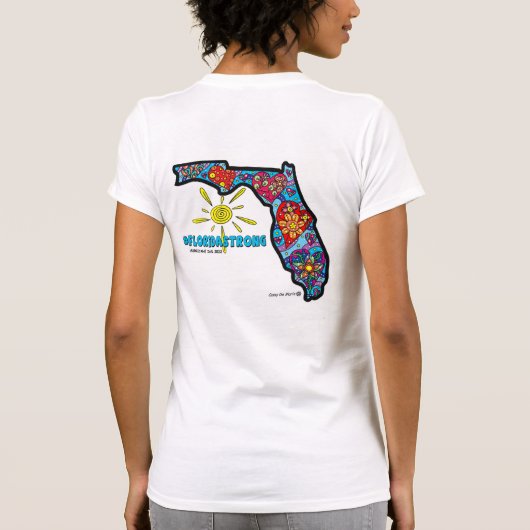 FLORIDA STRONG IAN 2022 T-Shirt (Rückseite)